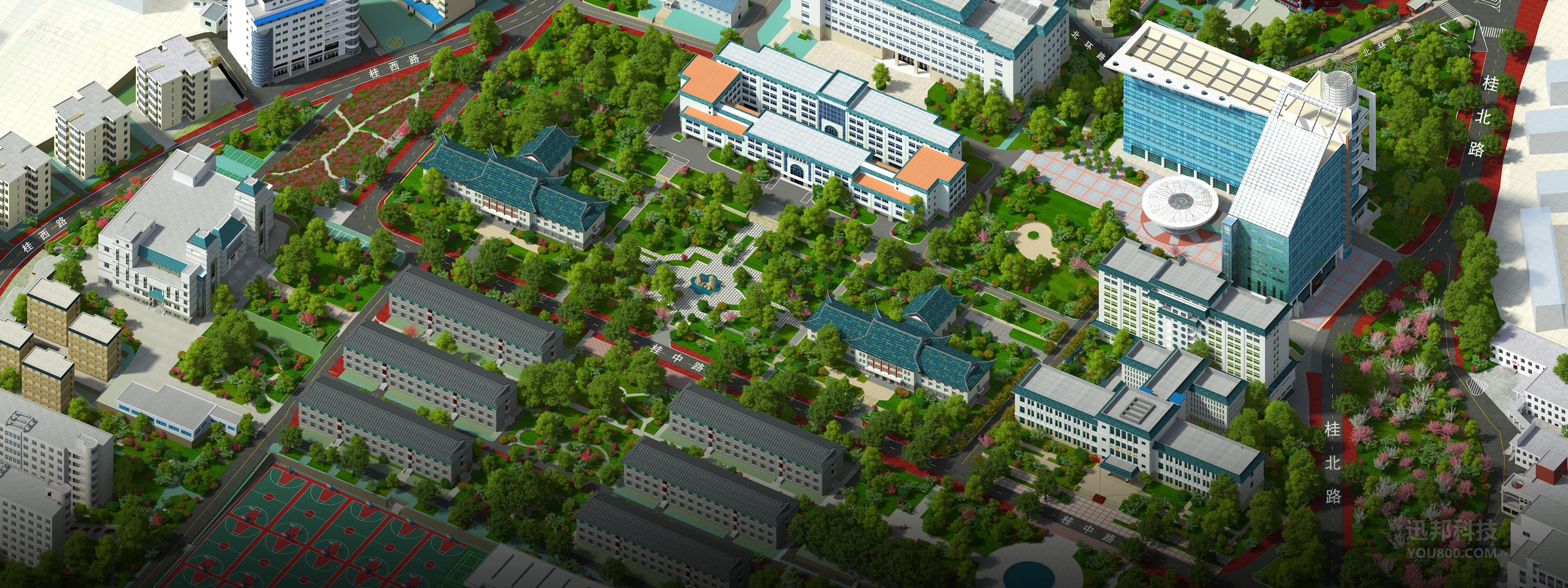 華中師范大學(xué)校園GIS